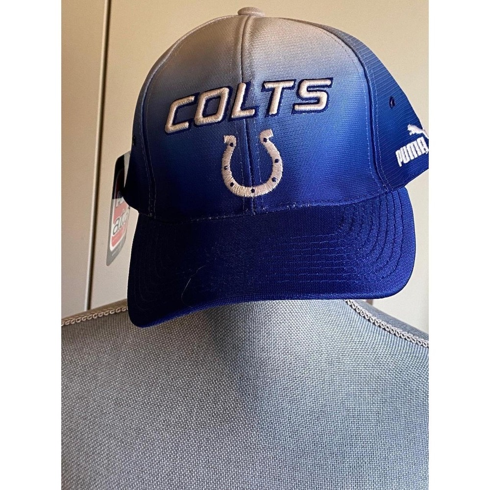 NFL Hat Indianapolis Colts Puma Strapback Embroidered Ball Cap